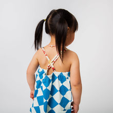 Load image into Gallery viewer, Blue Diamond Check Jumper
