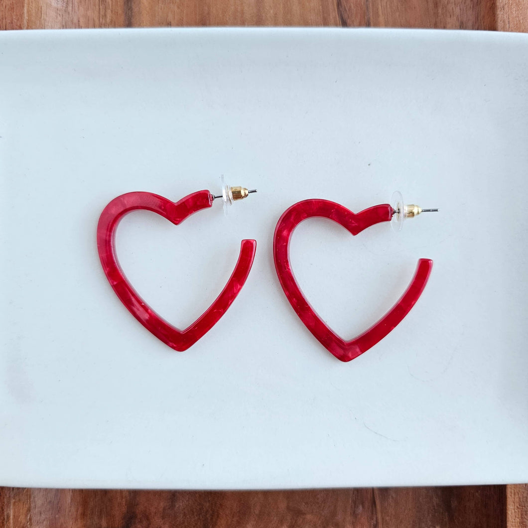 Red Heart Hoops