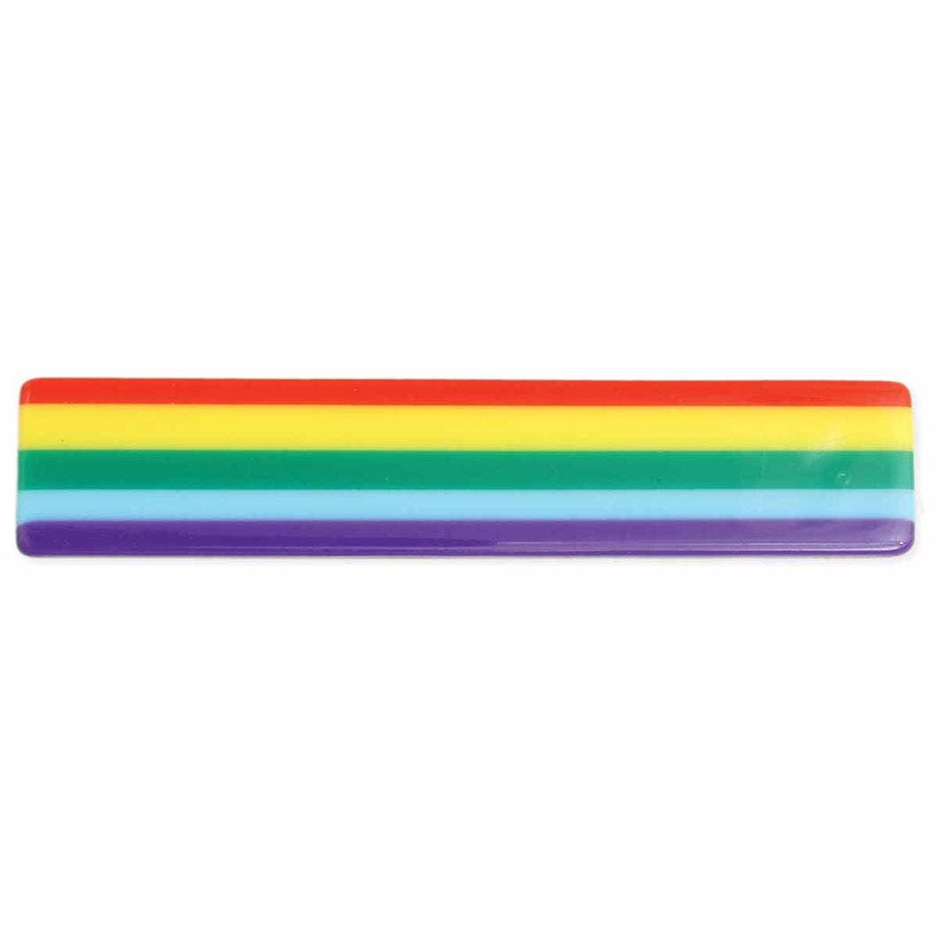 Rainbow Bright Bar Hair Clip