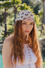 Load image into Gallery viewer, Retro Paisley Teal Scarf
