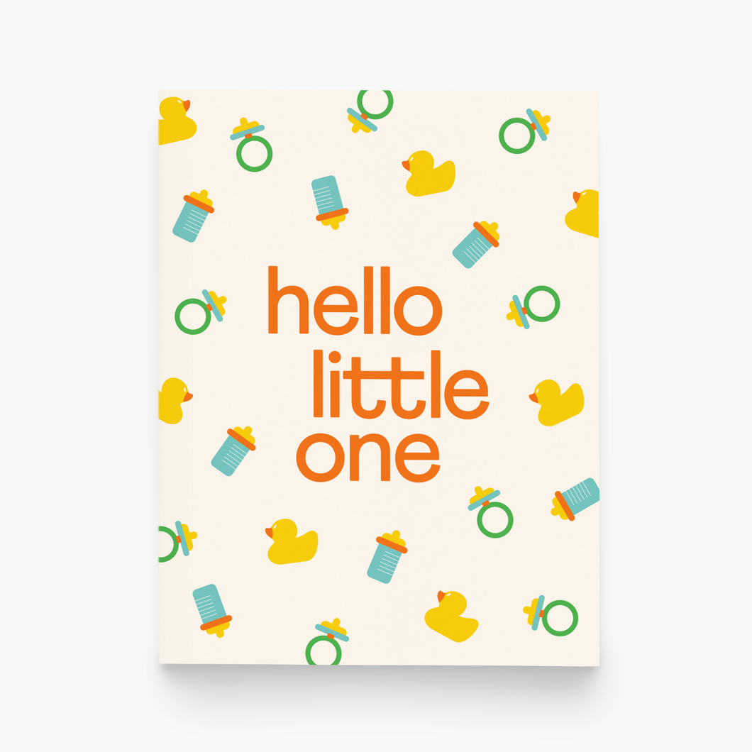 Hello Little One Greeting Card