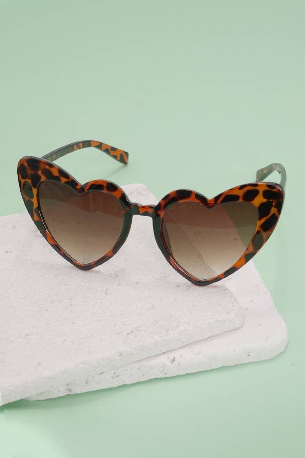 Tortoise Heart Glasses