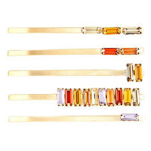 Load image into Gallery viewer, Crystal Bobby Pins- Neutral Jewels
