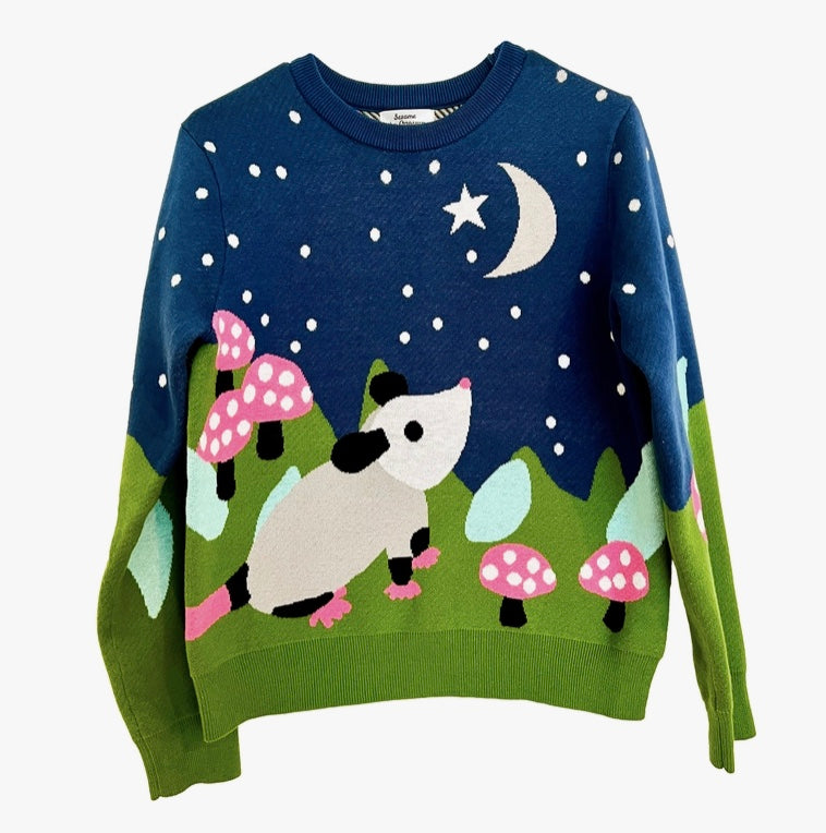 Starry Night Opossum Sweater