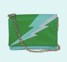 Load image into Gallery viewer, Lightning Bolt Convertible Clutch- 3 colors
