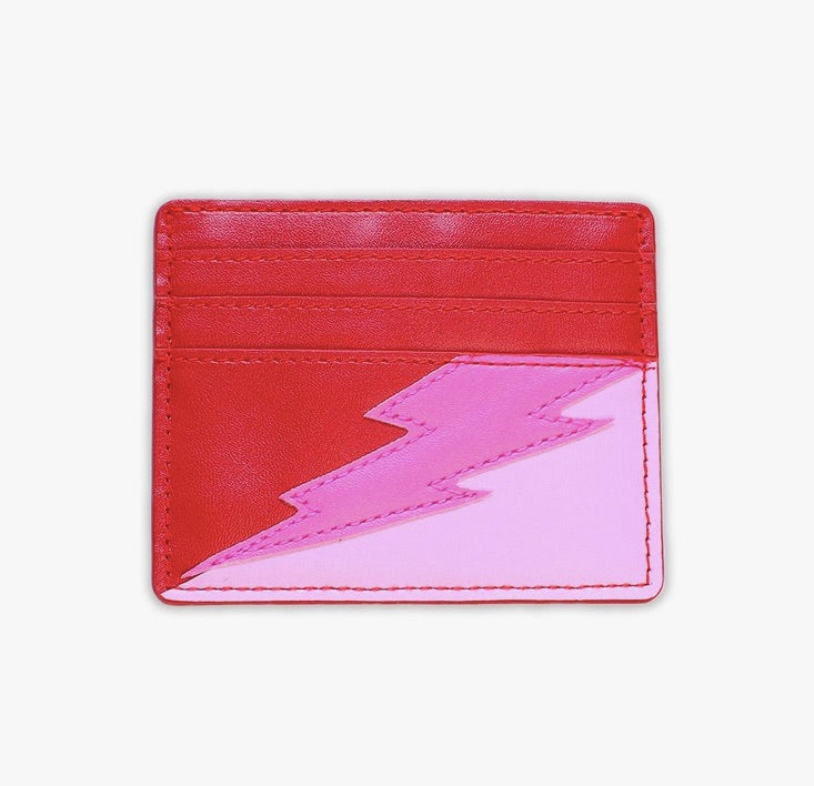 Pink Lightning Bolt Wallet