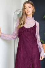 Load image into Gallery viewer, Lavender Floral Lace Top
