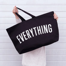 Load image into Gallery viewer, Everything - Black REALLY Big Bag
