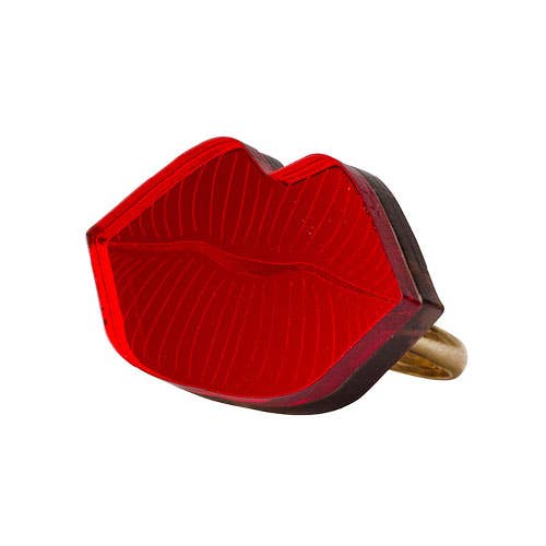 Kiss Me Ring: Red