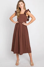 Load image into Gallery viewer, Willa&#39;s Dress- MOCHA
